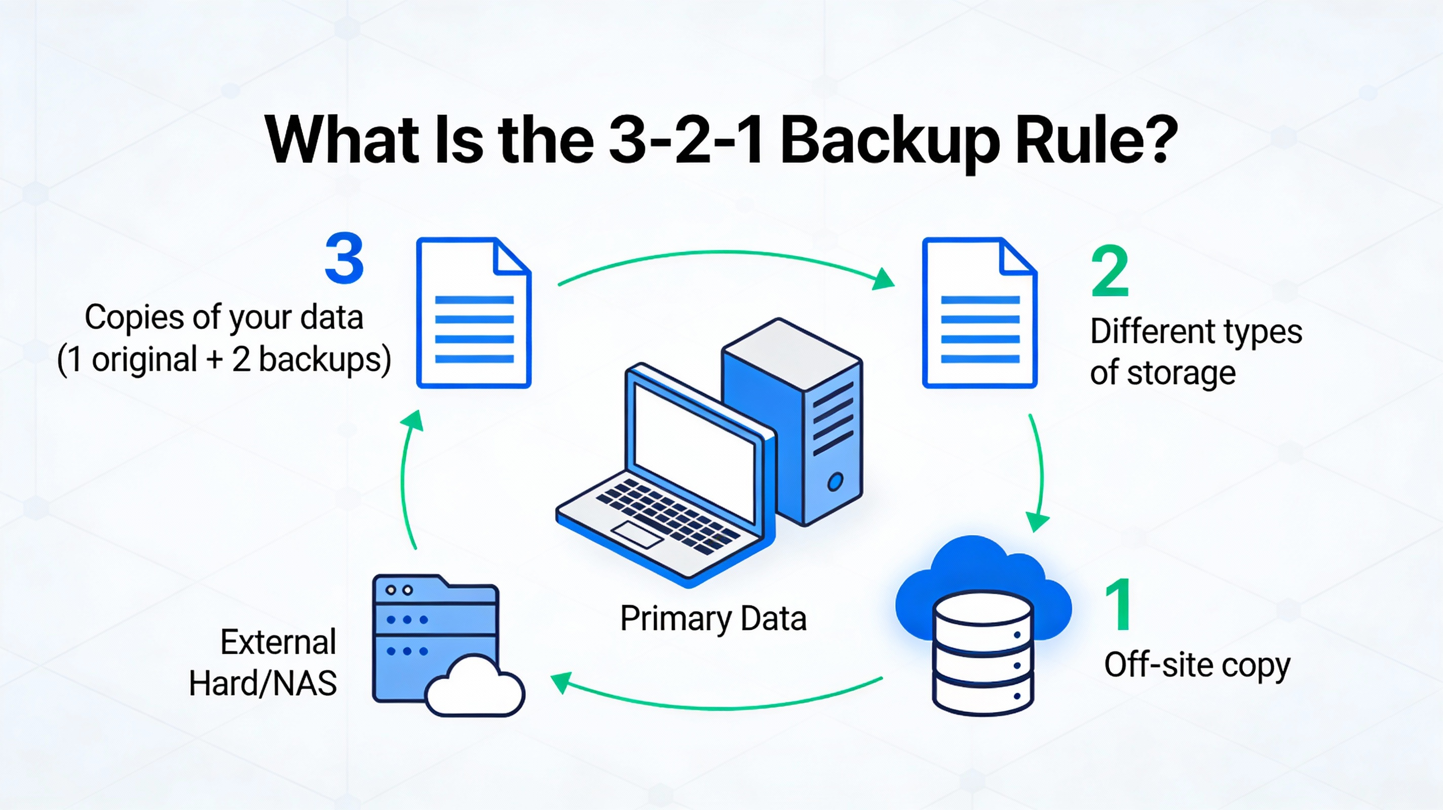 What Is the 3-2-1 Backup Rule?