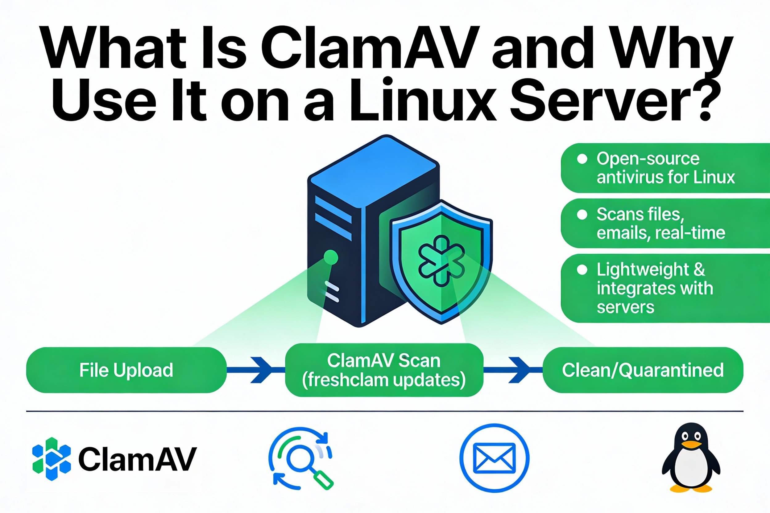 What Is ClamAV and Why Use It on a Linux Server?