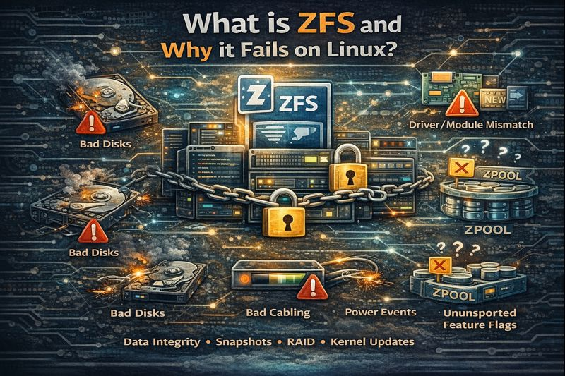 Fix ZFS on Linux Server