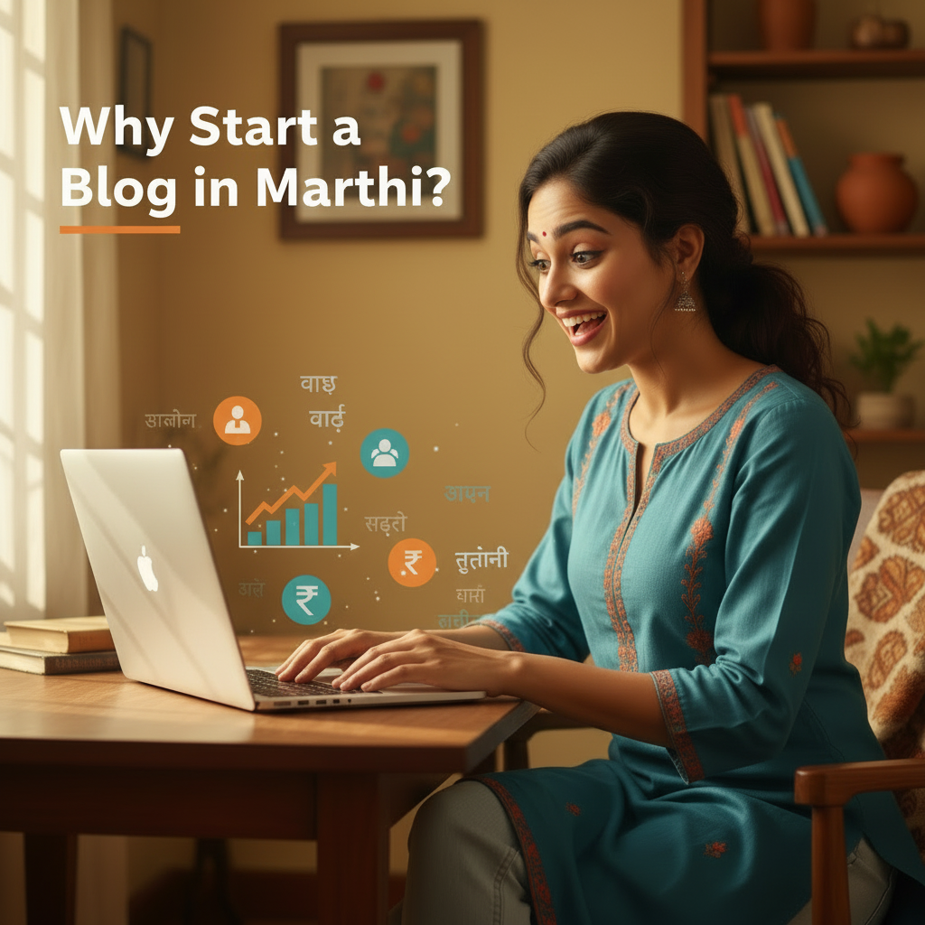 Start a blog in marathi