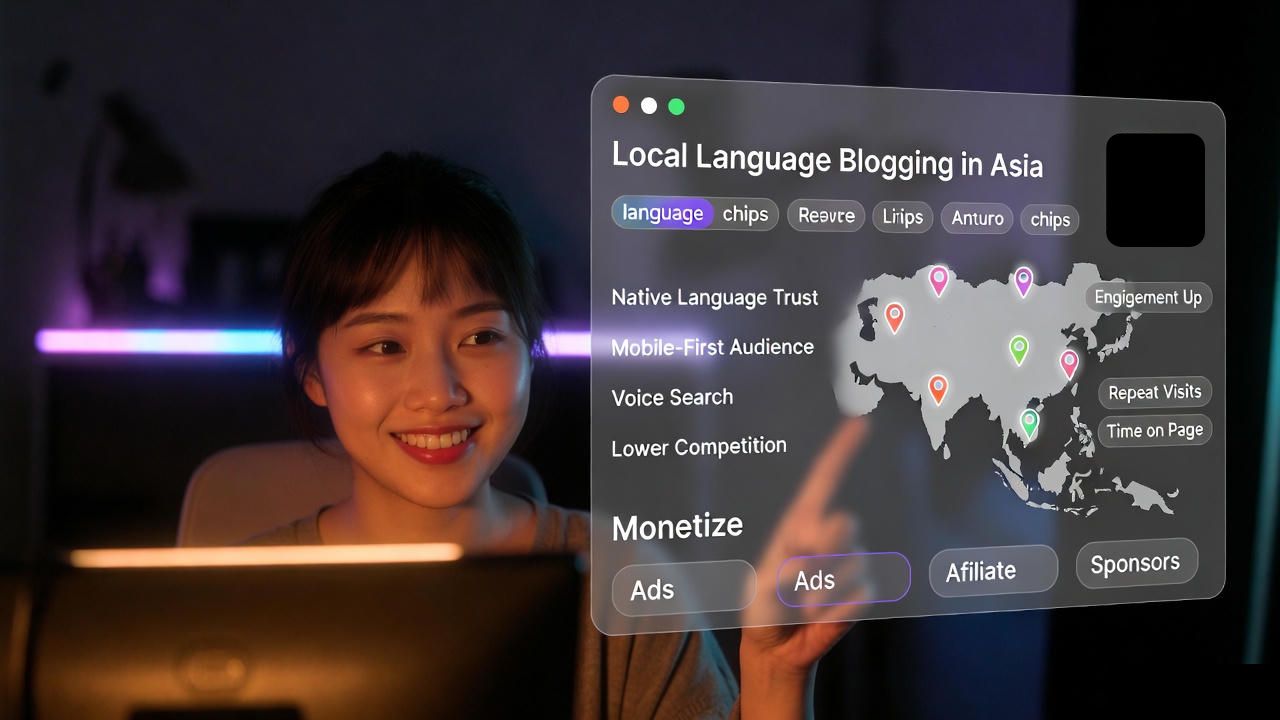 How to Start a Blog in Asia
