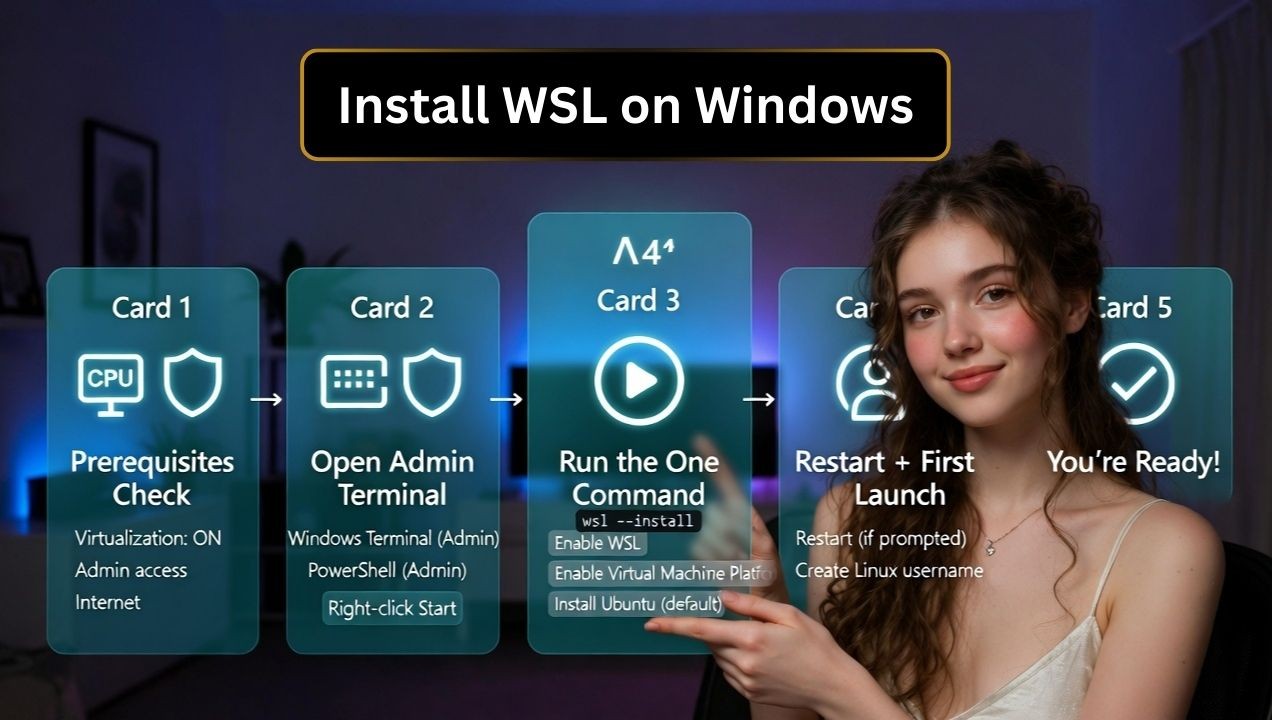 How to Install WSL on Windows