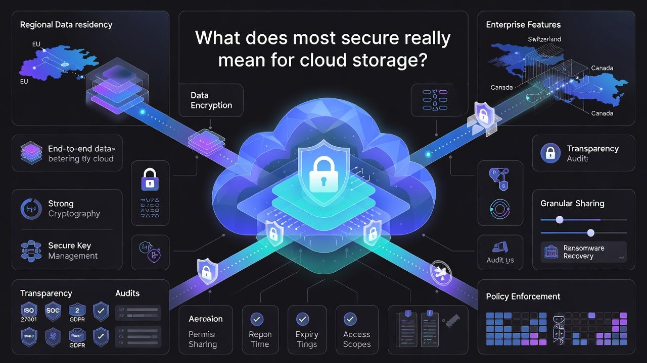 most secure cloud storage provider
