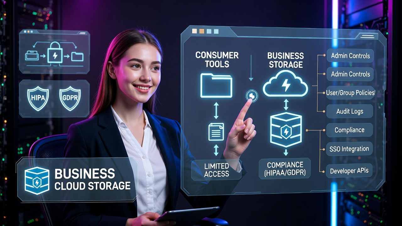 best cloud storage options for businesses