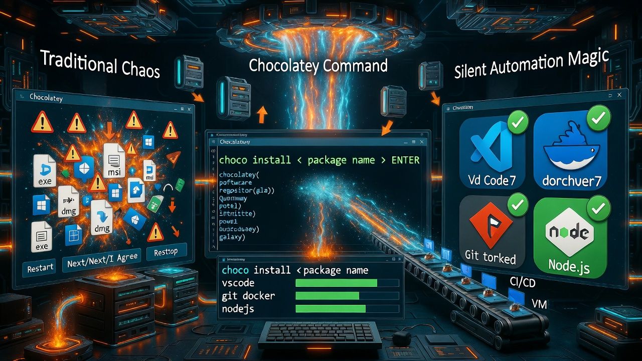 Chocolatey Install Command