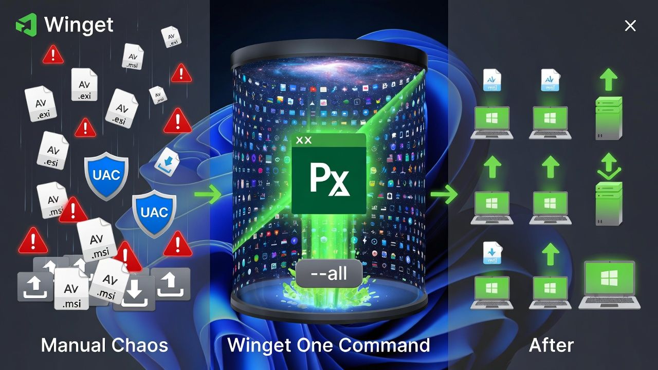 Winget Upgrade All Command