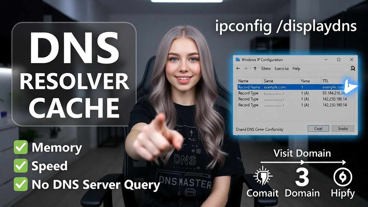 Ipconfig /displaydns Command