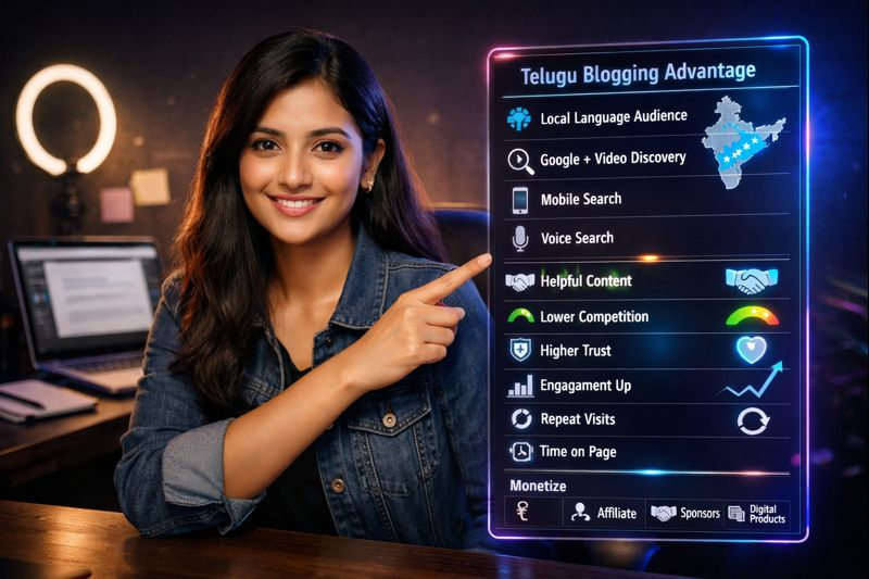 How to Start a Blog in Telugu