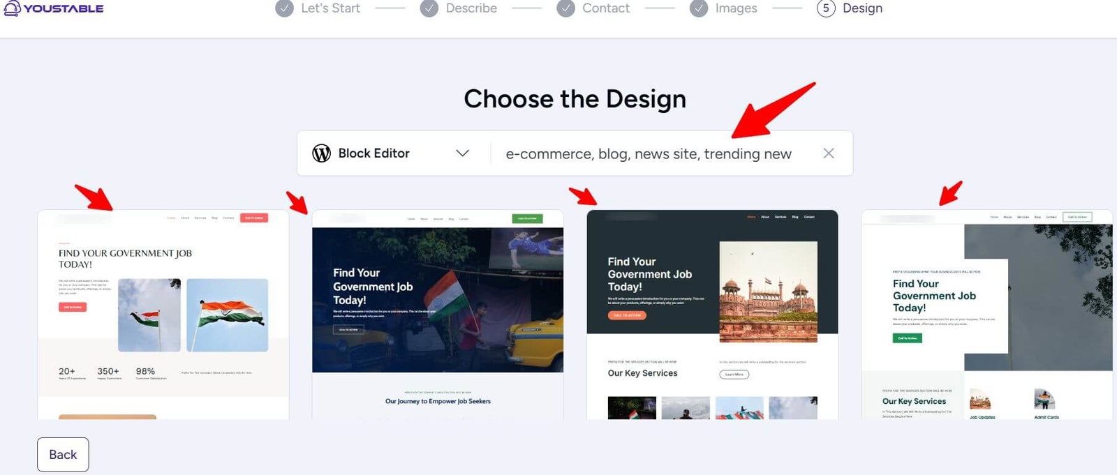 Choose a Website Design Layout