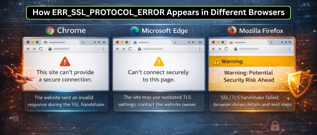 How to Fix the ERR_SSL_PROTOCOL ERROR