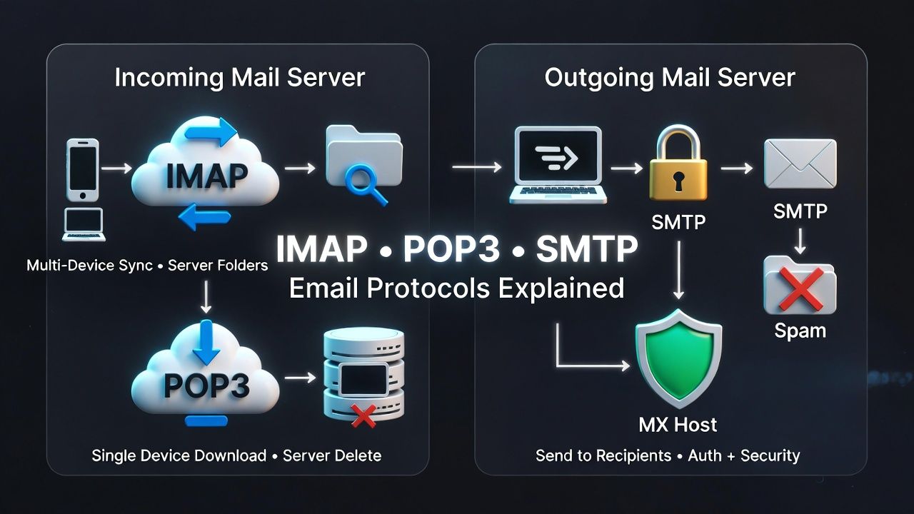 Incoming and Outgoing Mail Servers