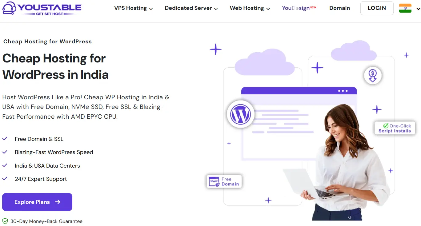 Host a WordPress Website