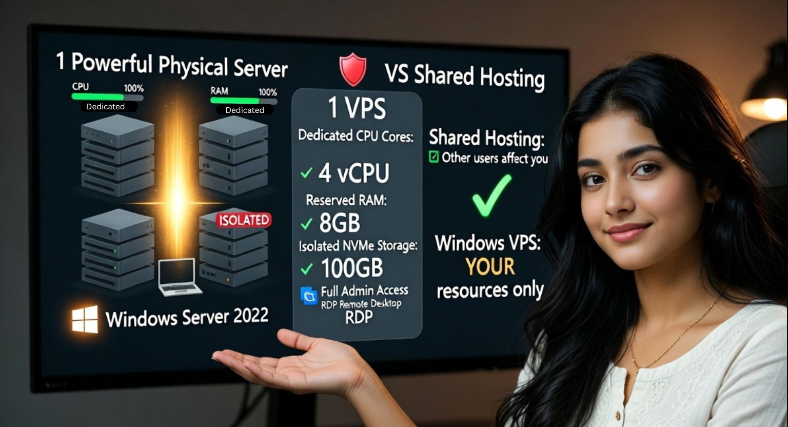 Benefits of Windows VPS Hosting