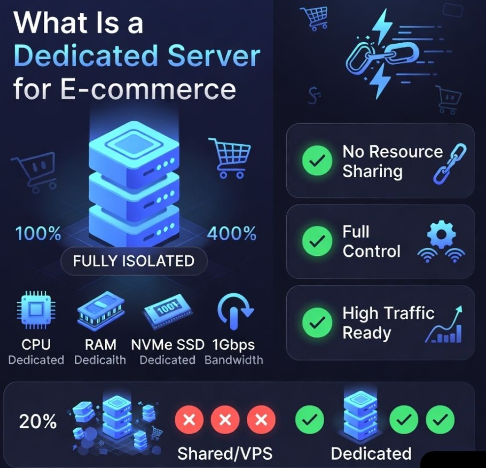 Dedicated Server for E-commerce