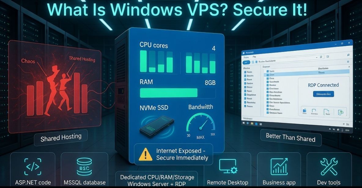 Secure Your Windows VPS in India