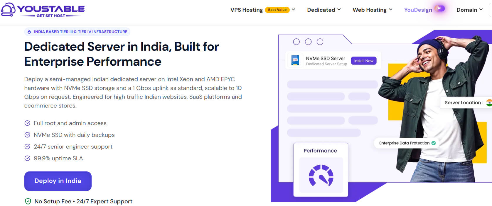 Best Dedicated Server in India