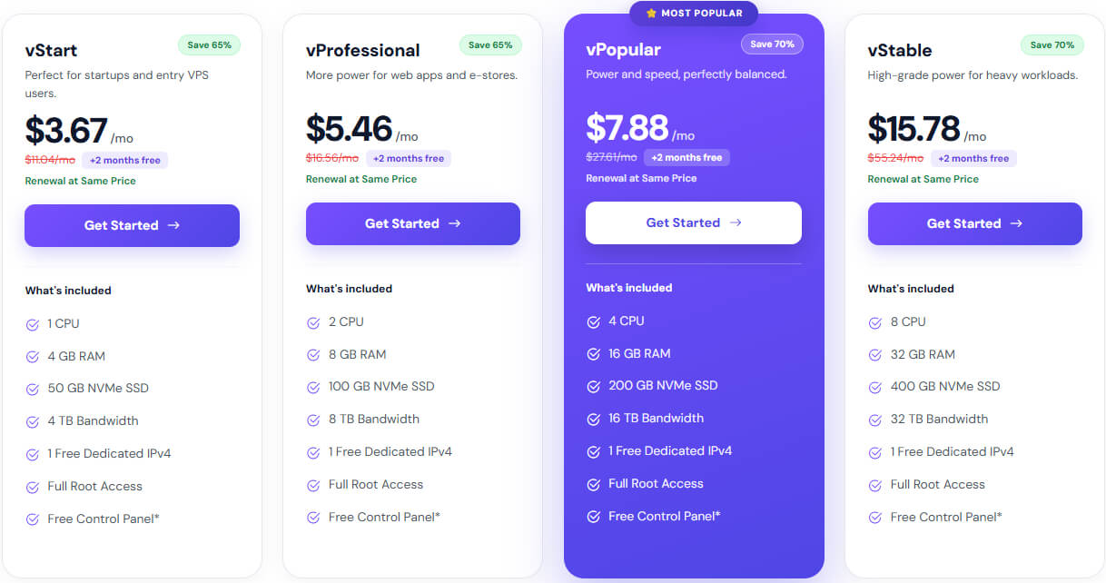 OpenClaw VPS Hosting Plans & Pricing