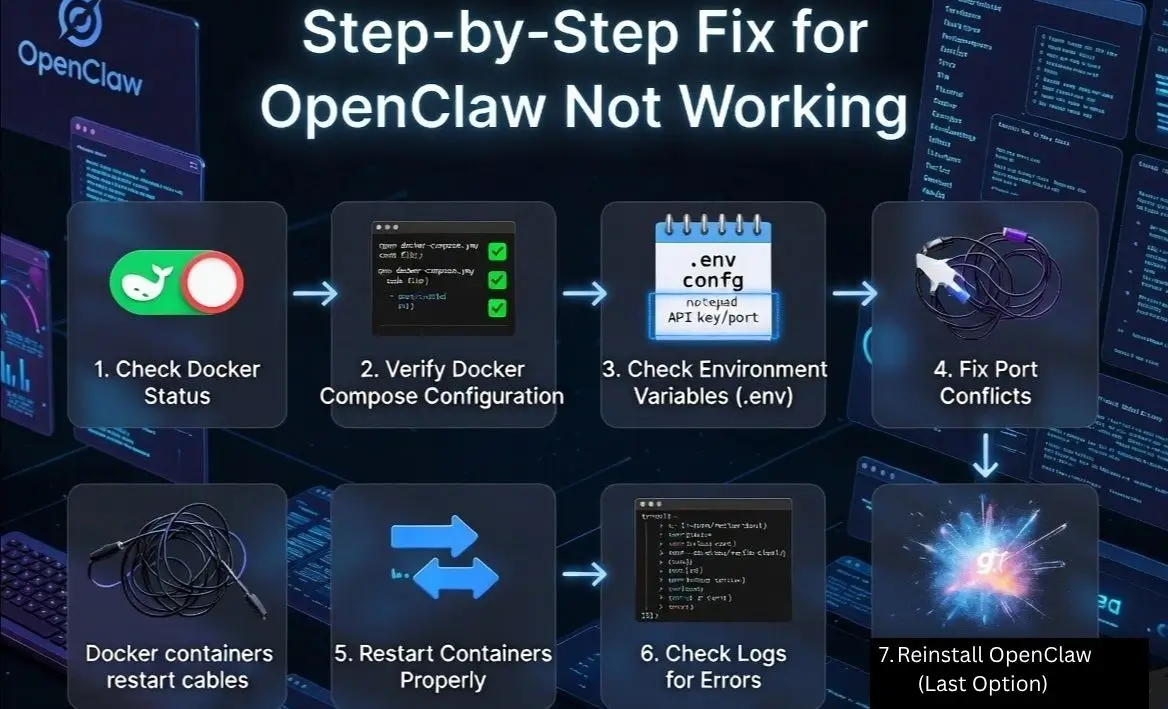 Fix OpenClaw Not Working
