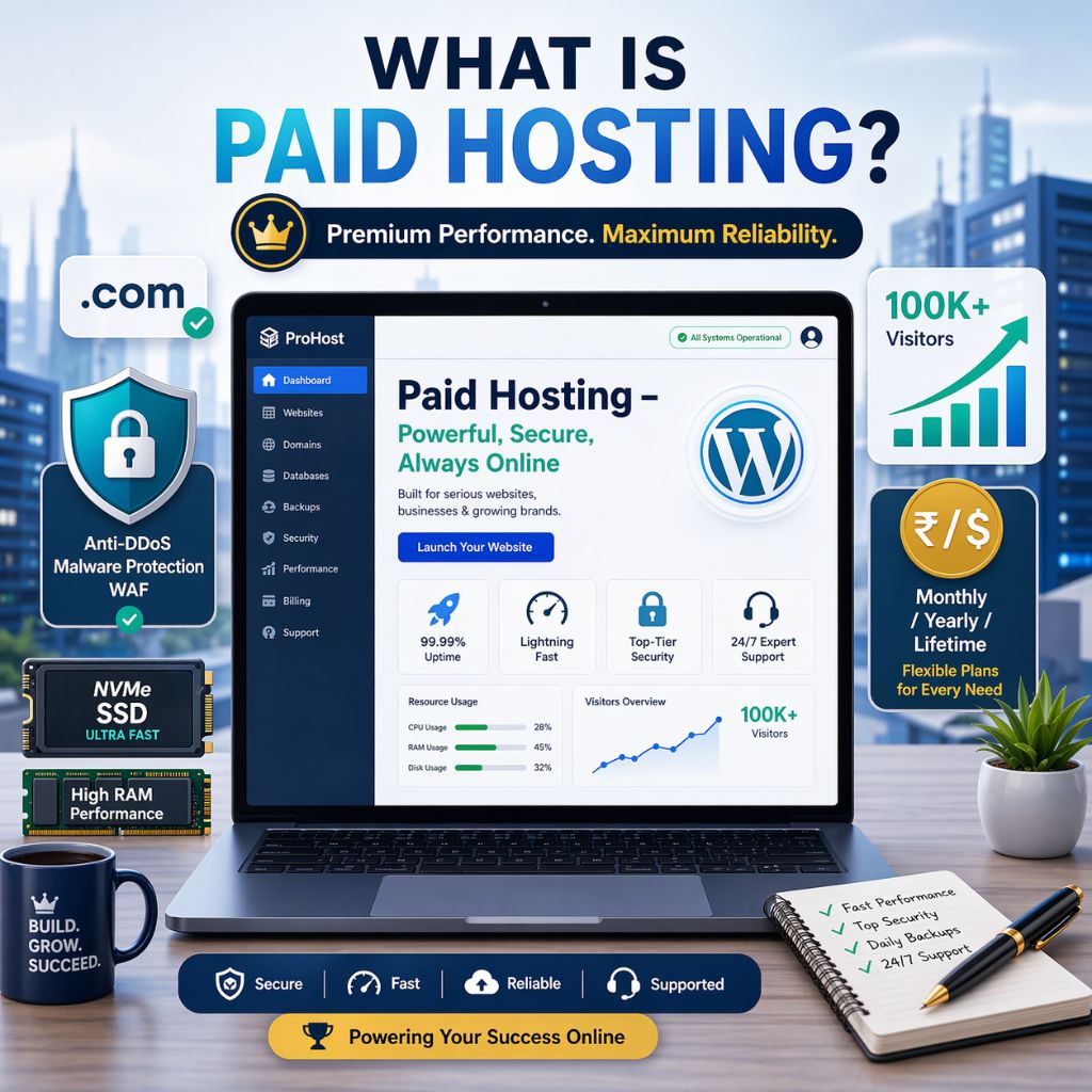 What Is Paid Hosting