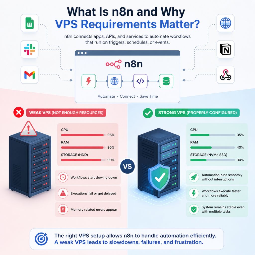 n8n VPS Minimum Requirements