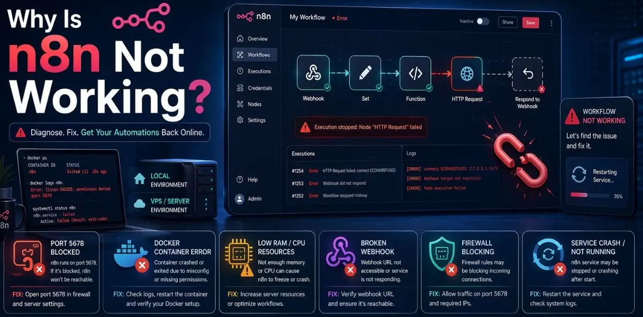 n8n Not Working Fix
