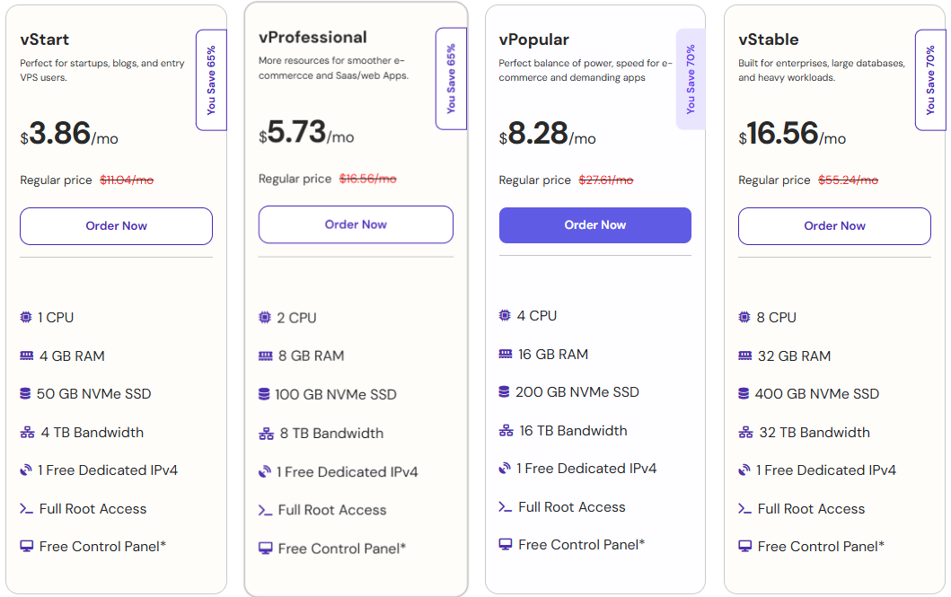 OpenClaw VPS Hosting Plans & Pricing