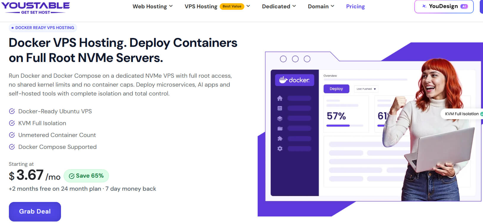 Top 5 Best VPS for Docker (2026) - Fast & Reliable