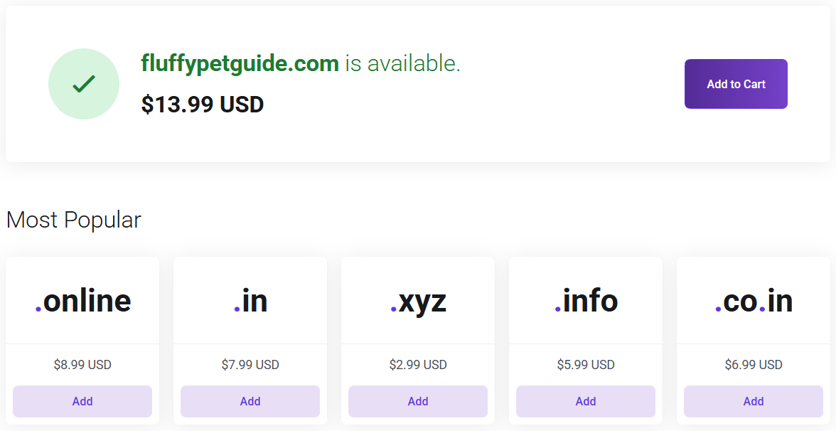 Domain Registration