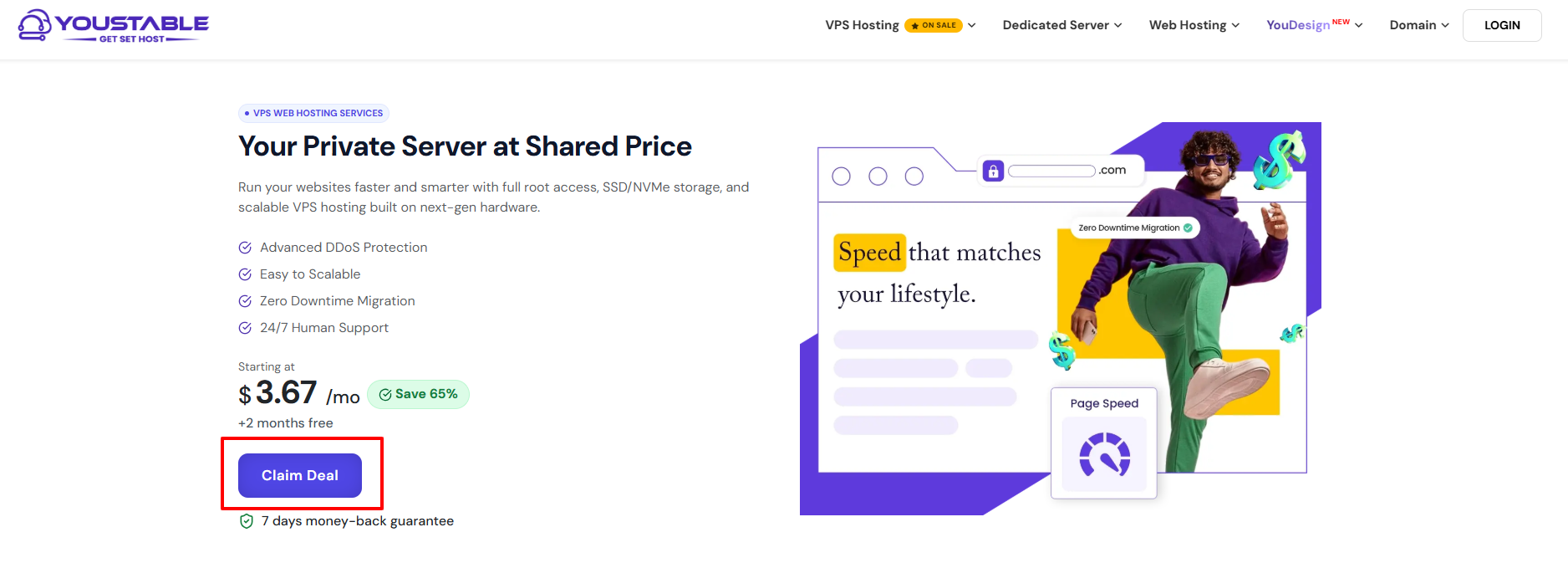 YouStable VPS Hosting