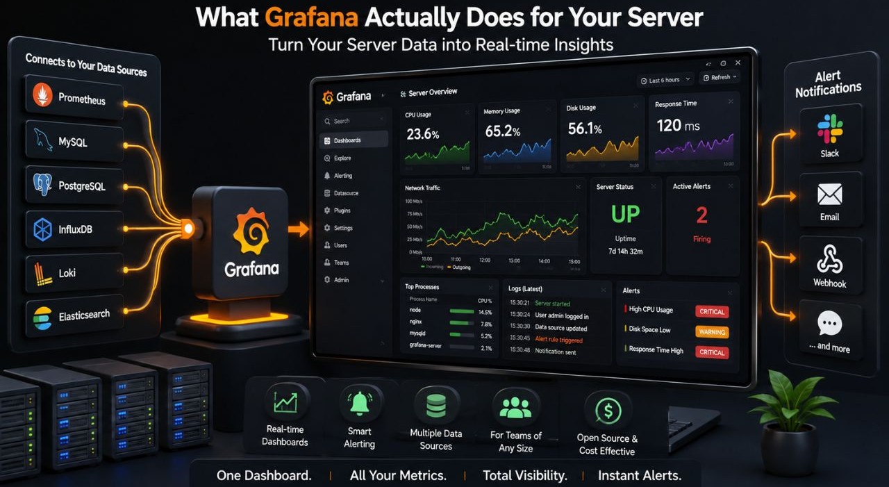 What Grafana Actually Does for Your Server