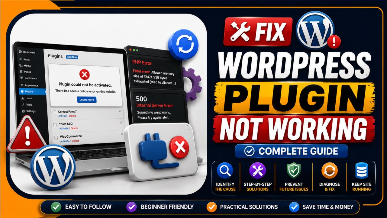 Fix WordPress Plugin Not Working