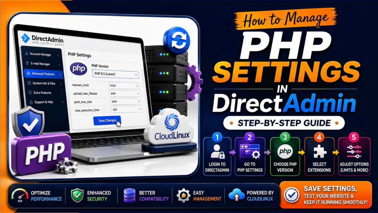 Manage PHP Settings in DirectAdmin