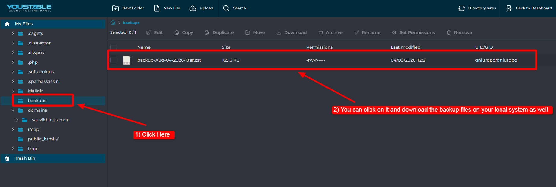 How to Create Backup in DirectAdmin (Step-by-Step Guide + Screenshots)