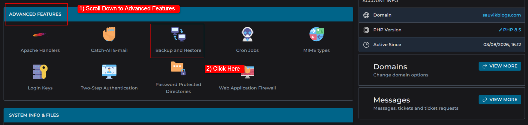 How to Create Backup in DirectAdmin (Step-by-Step Guide + Screenshots)
