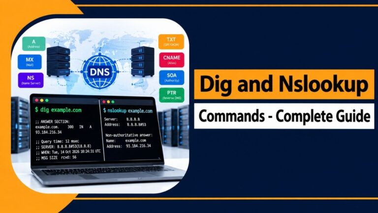Dig and Nslookup Commands