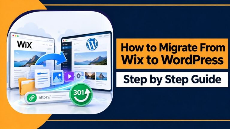 Migrate From Wix to WordPress