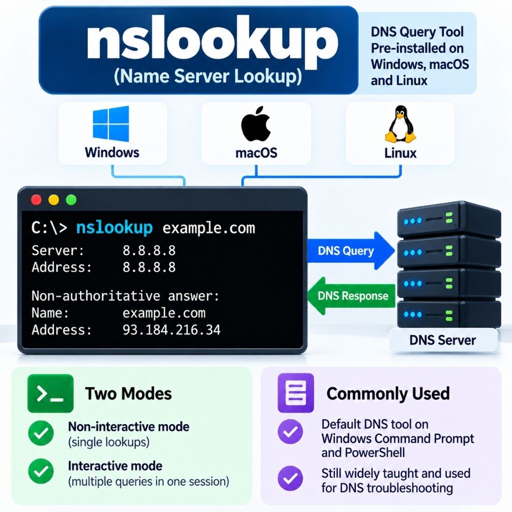 What Is the Nslookup Command