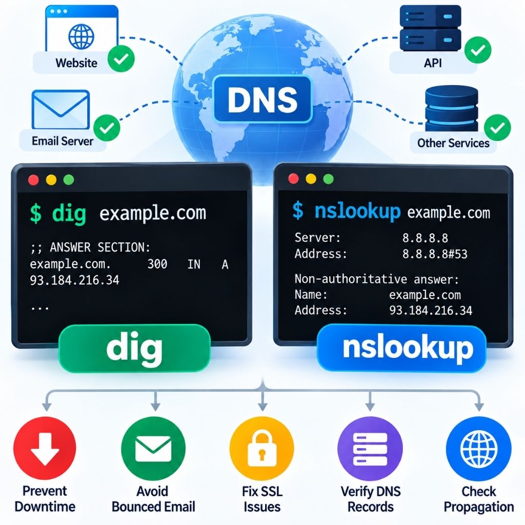 Why Dig and Nslookup Commands Matter