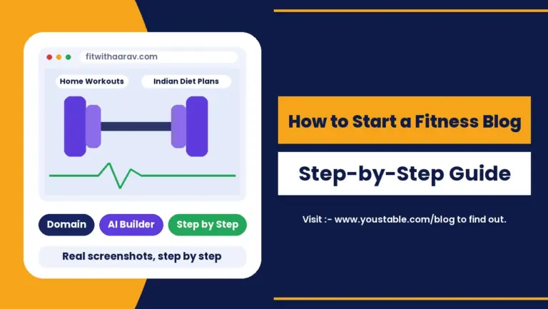 How to start a fitness blog step by step guide